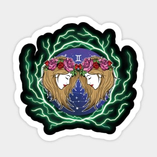 Gemini Horoscope Sign Sticker